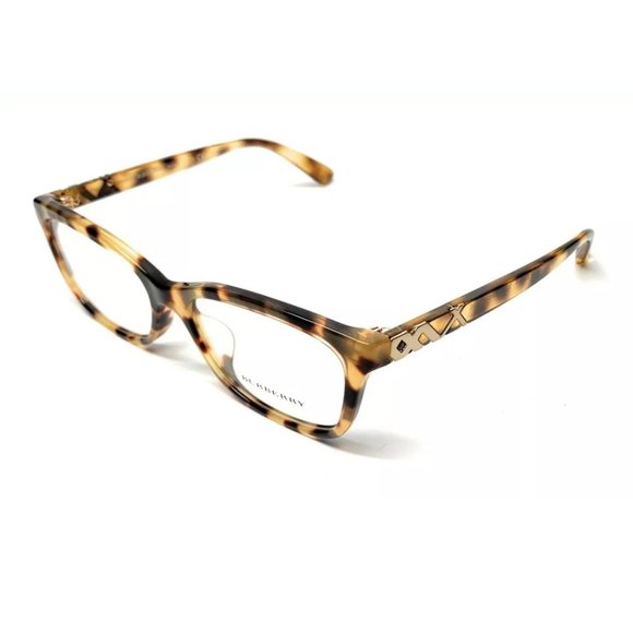 Burberry Women's Light Havana Eyeglasses! - Picture 1 of 4